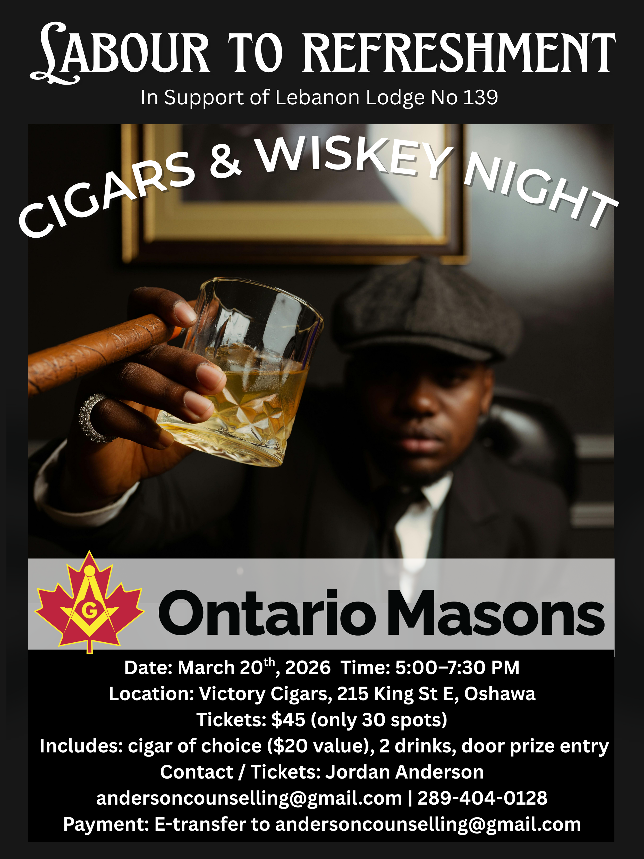 Cigar and Wiskey Night