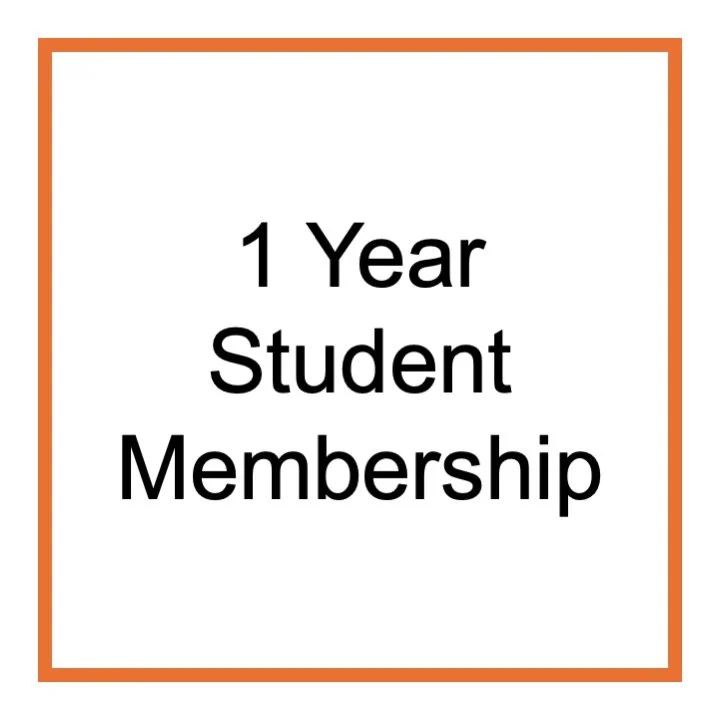 1 Year Student Membership