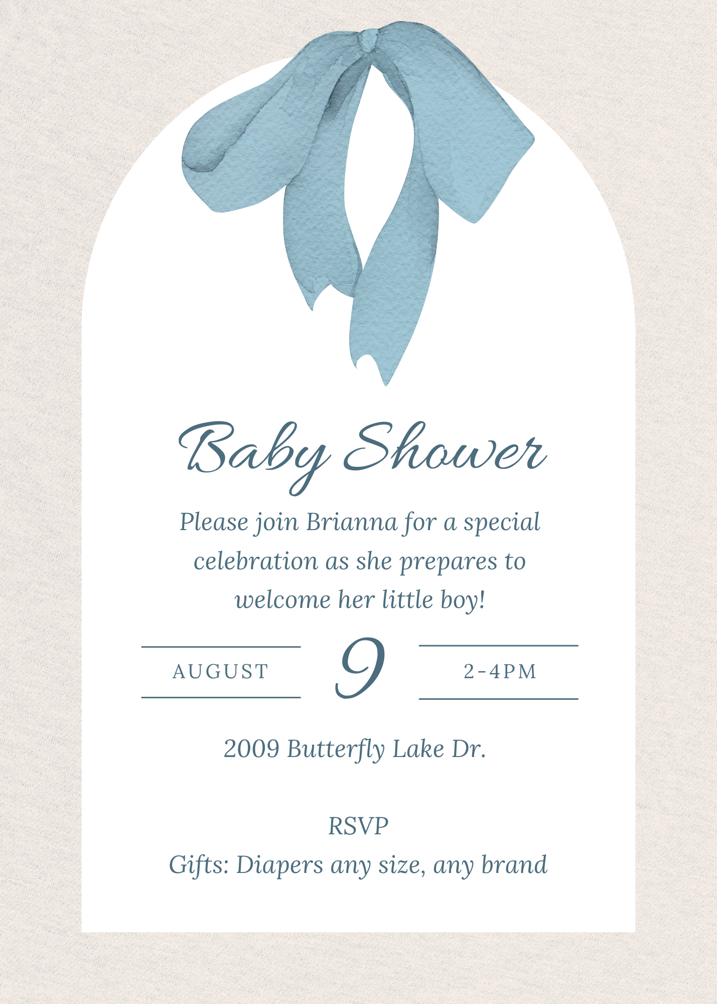 Brianna’s Baby Shower