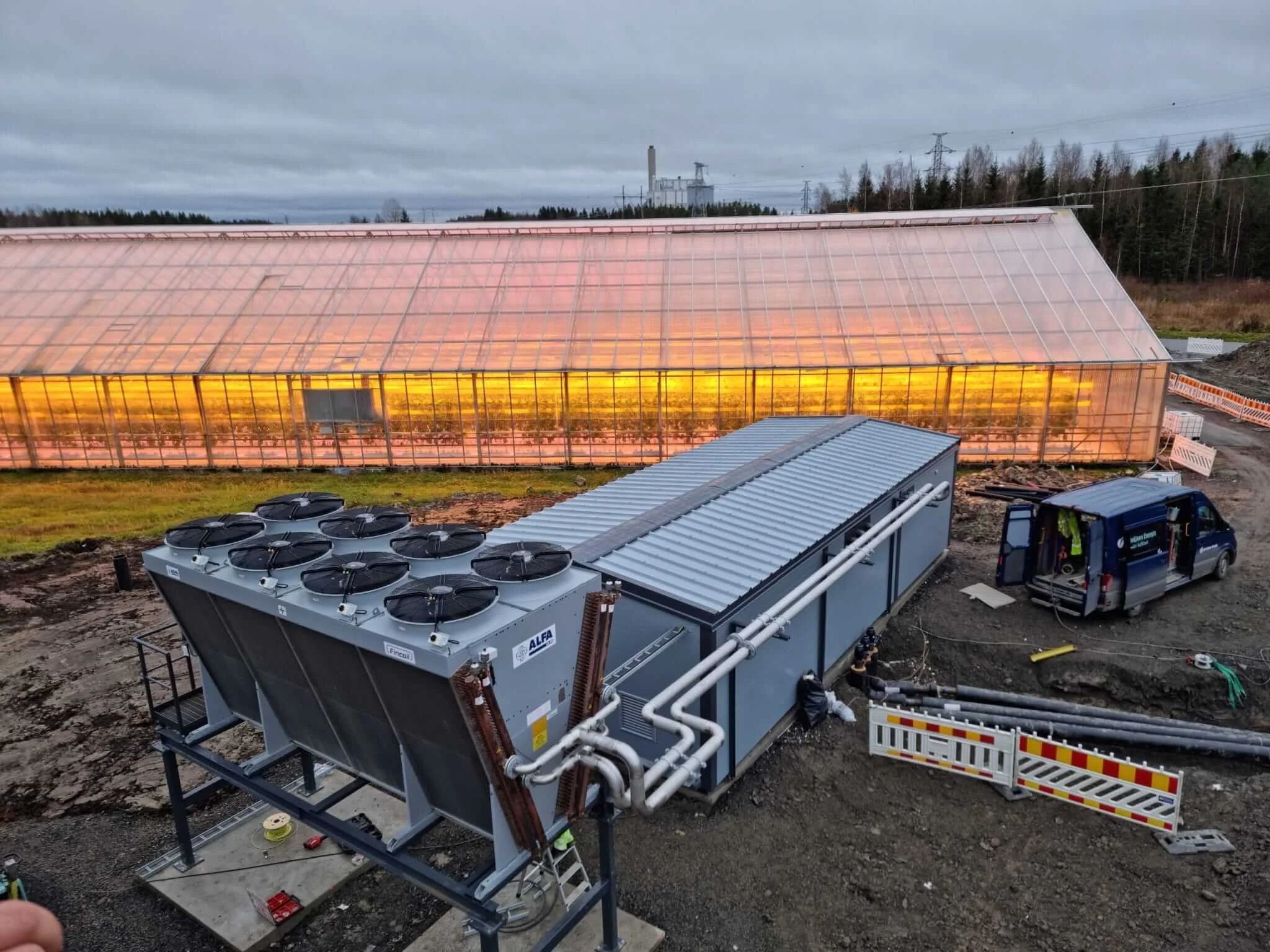 Data Heating Plant Etelä-Pohjanmaa, Finland