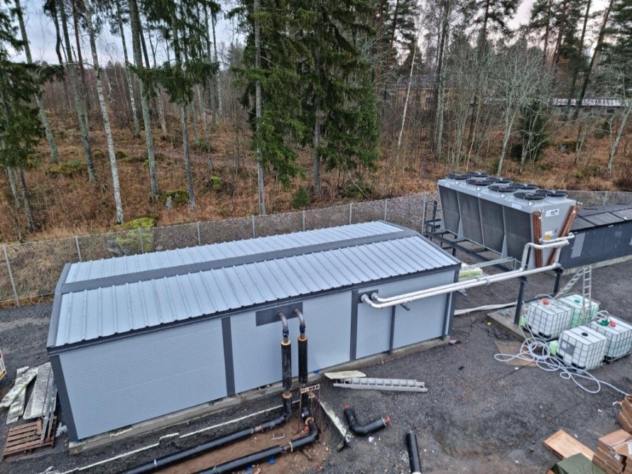 Data Heating Plant (Data Centre producing District Heating)