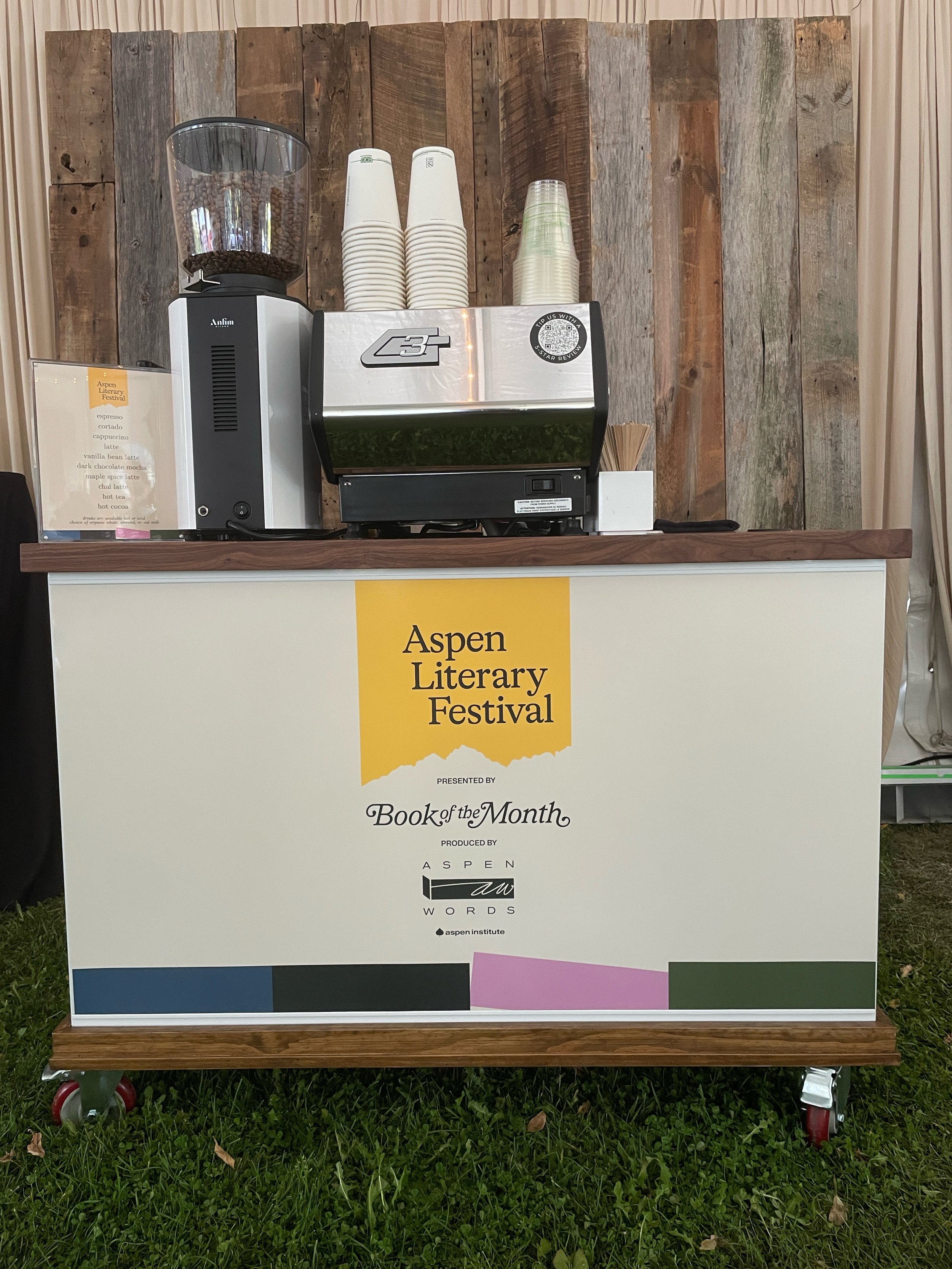 Why Flipside Coffee Is Aspen’s Go-To Coffee Cart for Events and Brand Activations