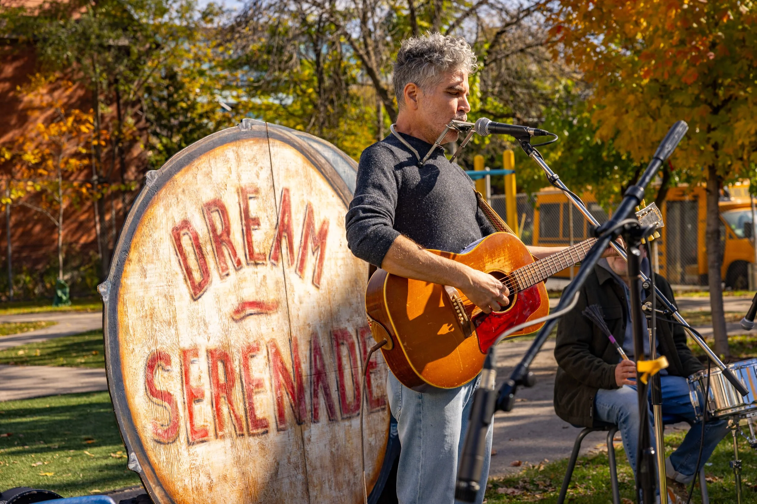 Friday Music at Lucy McCormick, Hayden and Howie Beck. Photo by Jag Gundu