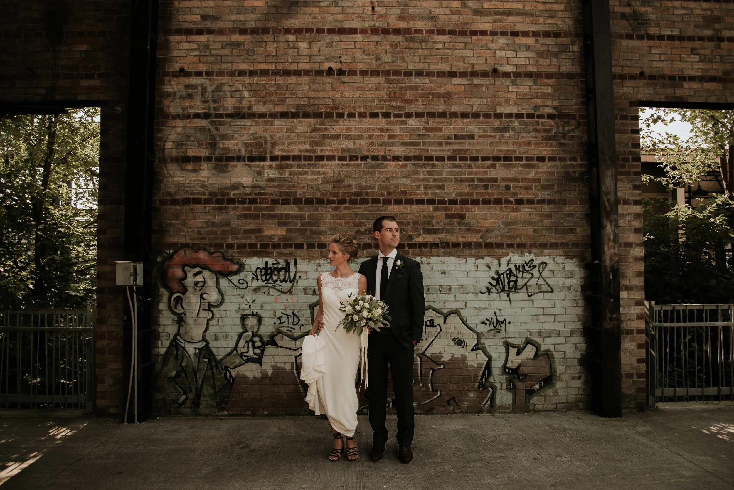 Evergreen Brick Works Wedding