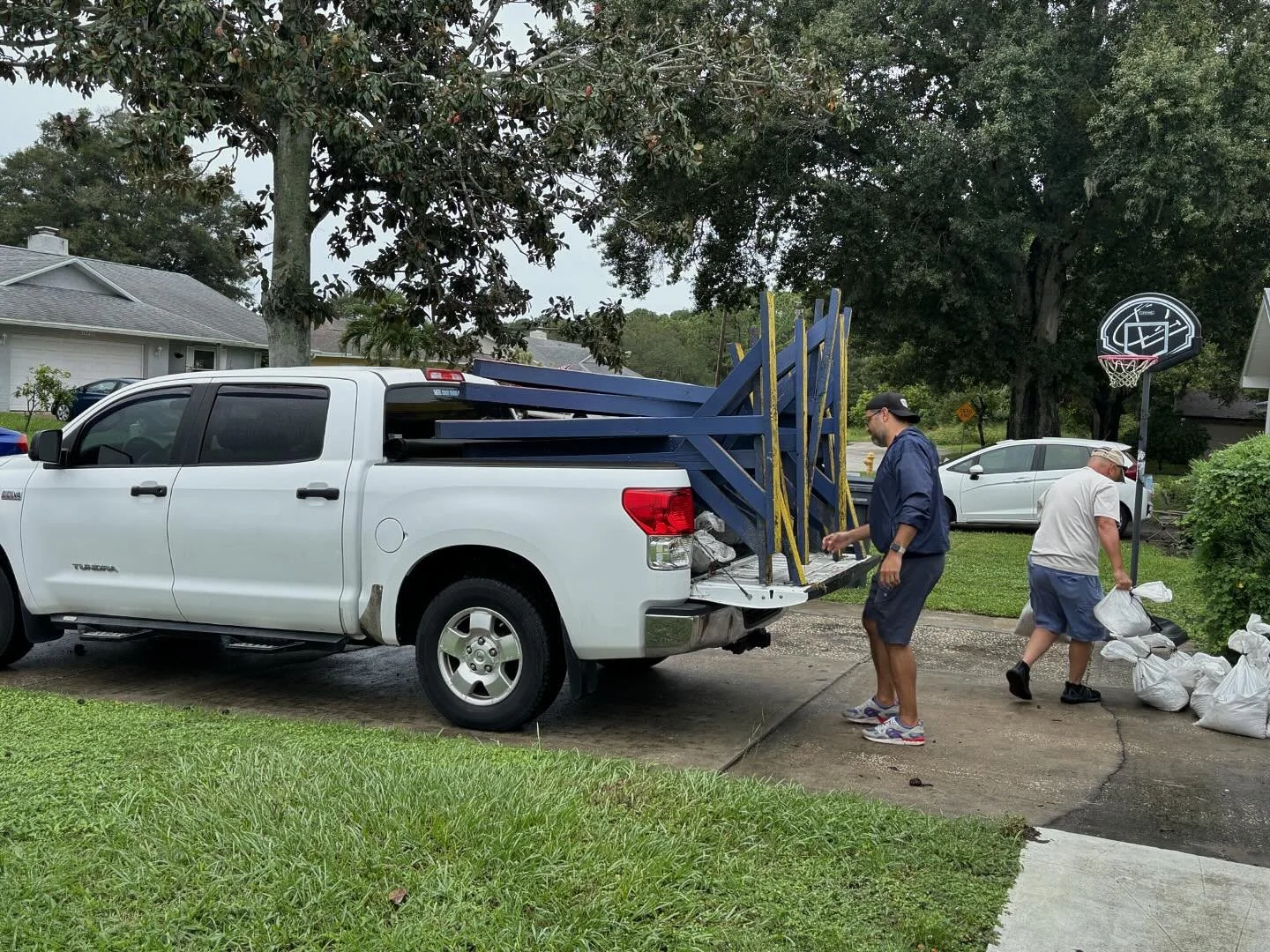 If you marry someone running for office, expect sign duty! 🪧

Similarly, if you live next to a candidate and own a truck, steer clear of eye contact! 👀

I&rsquo;m grateful to Cristian and Juan for getting my signs in before the hurricane. ❤️