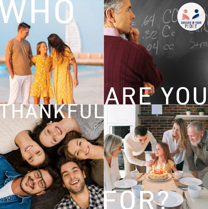 Who Are You Thankful For?
