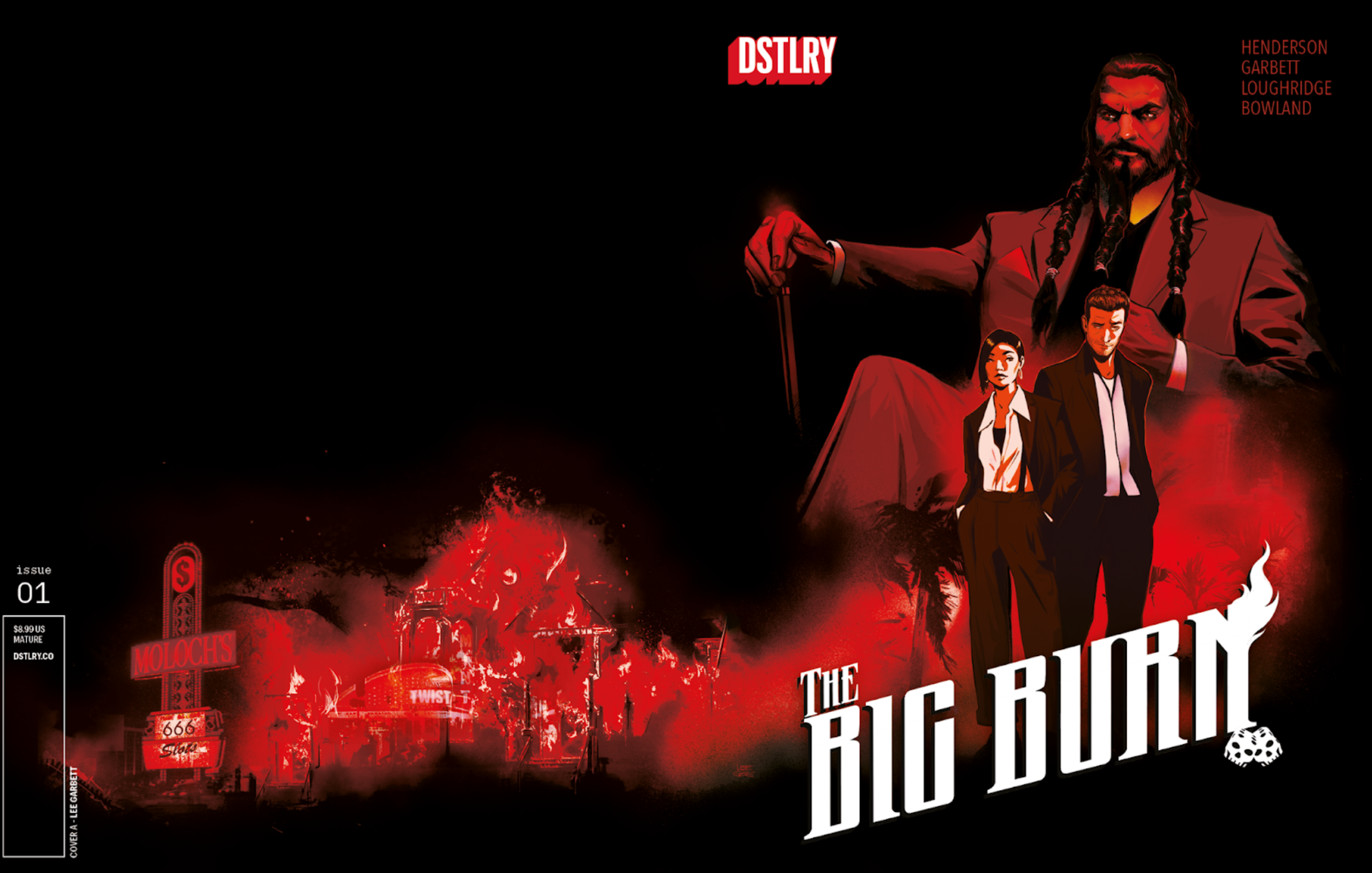 Joe Henderson and Artist Lee Garbett Head Back to Hell With DSTLRY in Diabolical New Heist Comic the Big Burn