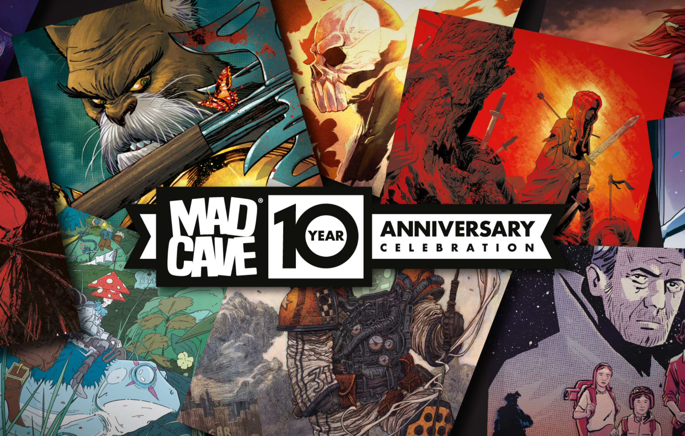 Mad Cave Studios Celebrates 10th Anniversary with Creators, Retailers, and Fans