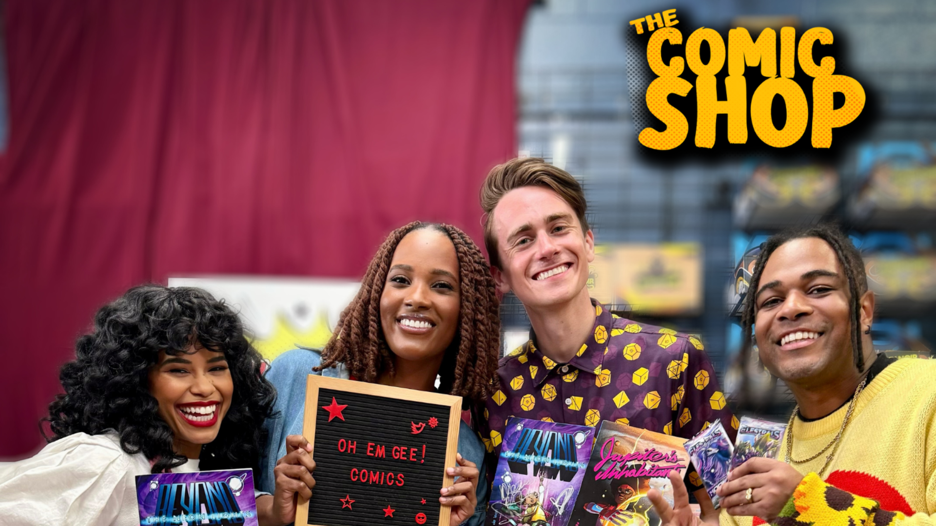 Khary Payton, Hayley Law, Rahul Kohli & more Join Indie Comedy Series The Comic Shop