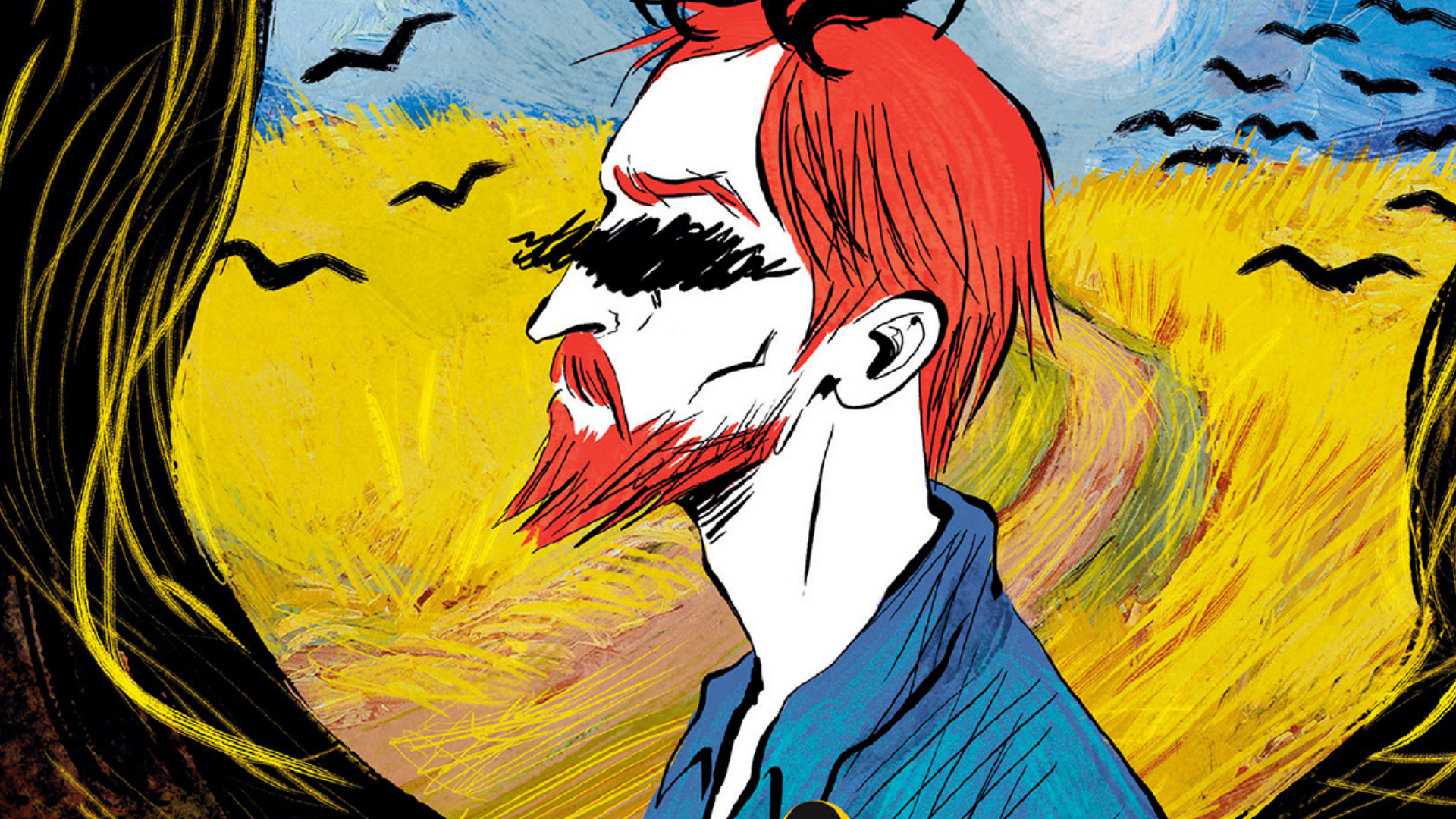 Now in English for the First Time, A Graphic Biography of Vincent Van Gogh’s Loves, Losses, and Eternal Light