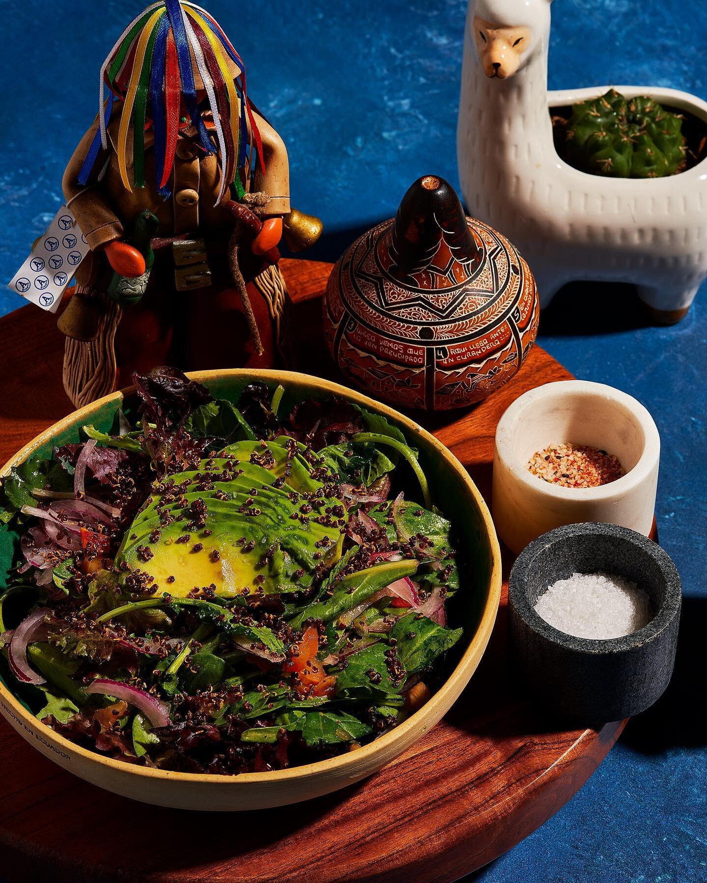 Looking for a Veggie Option! Here is our Quinoa Salad 🥗
This Andean Quinoa salad is a vibrant and nutritious option that combines fluffy quinoa, fresh veggies, tomatoes and pickle red onions! 🤤
.
.
.
#andescafehouston #posthouston #latinamericafood