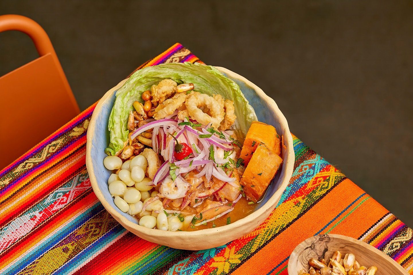 Fresh Peruvian ceviche, marinated to perfection! 🤤
#peruvianceviche #andescafehouston #posthtx #postmarkethtx