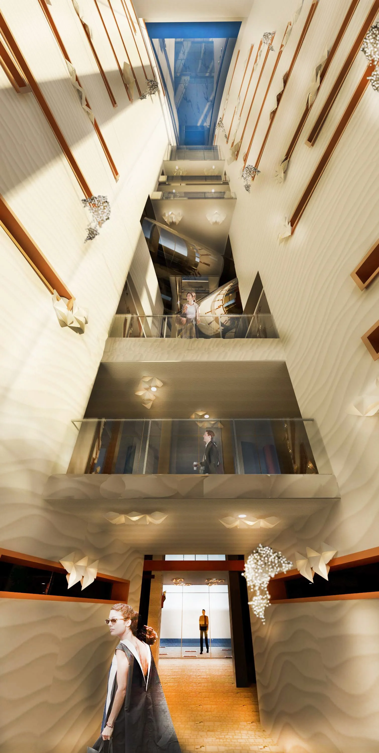 HOTEL PASSAGEWAY CONNECTING RIVER TO MAIN STREET