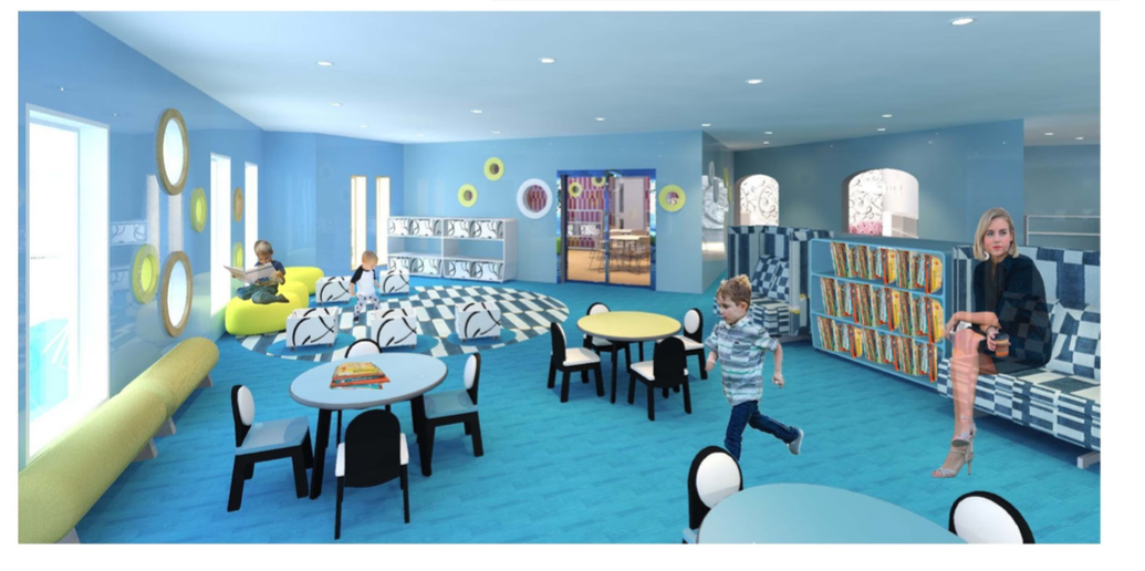 MAIN READING AREA 2-6 YRS OLD