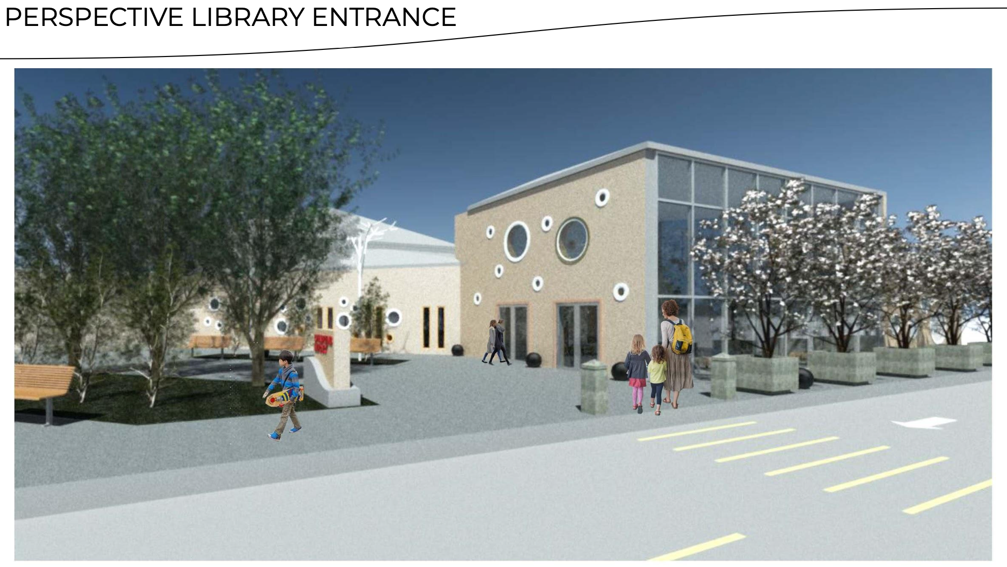 CHILDREN'S LIBRAY FACADE