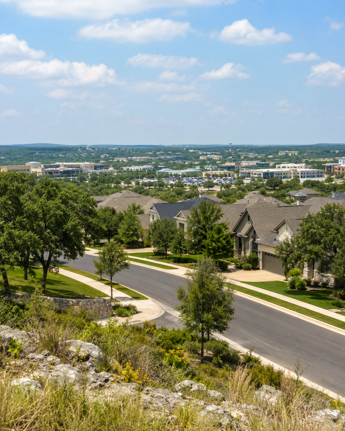 Cedar Park, Texas neighborhood park and walking trail