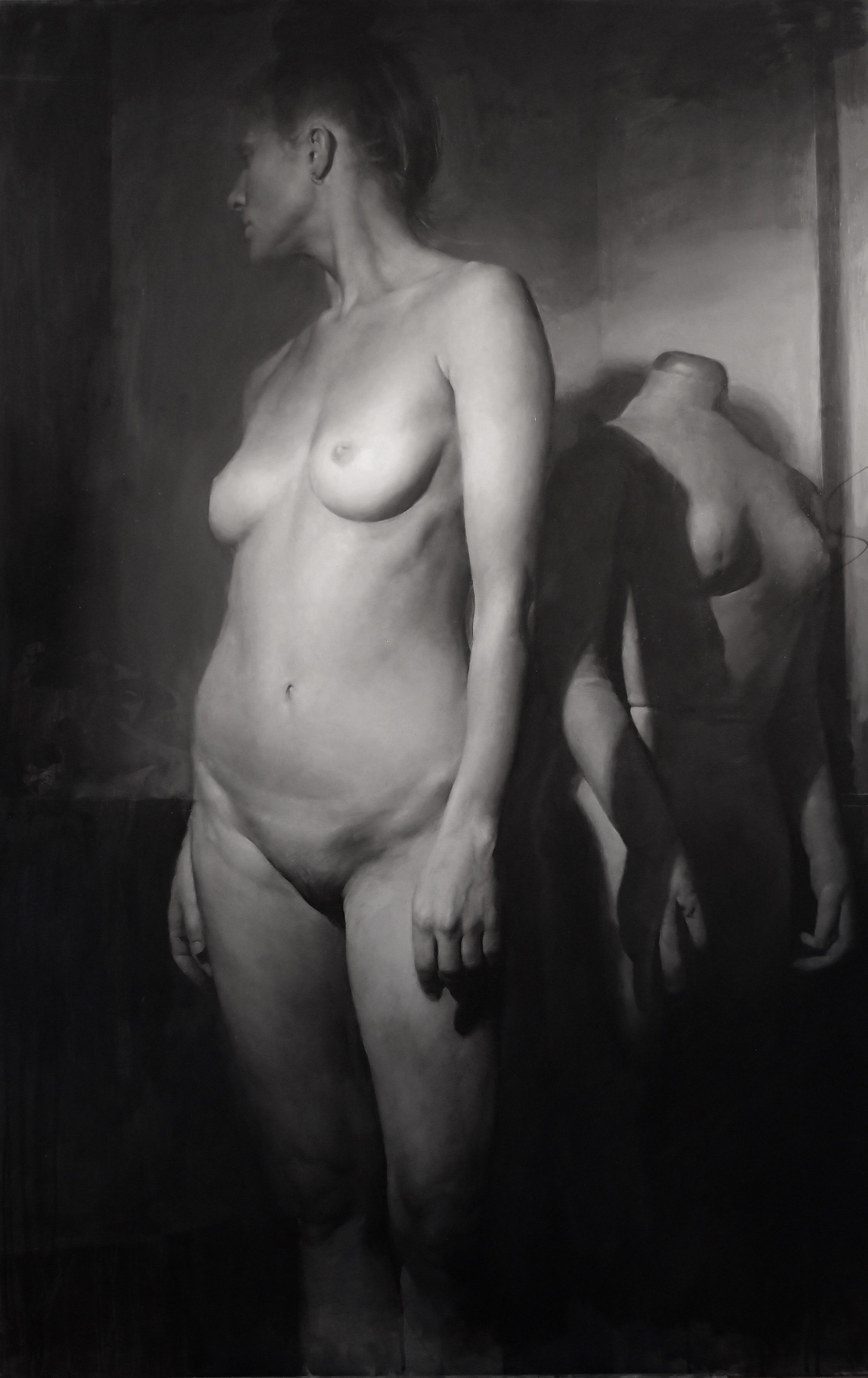 Untitled (Female Nude with Mannequin)