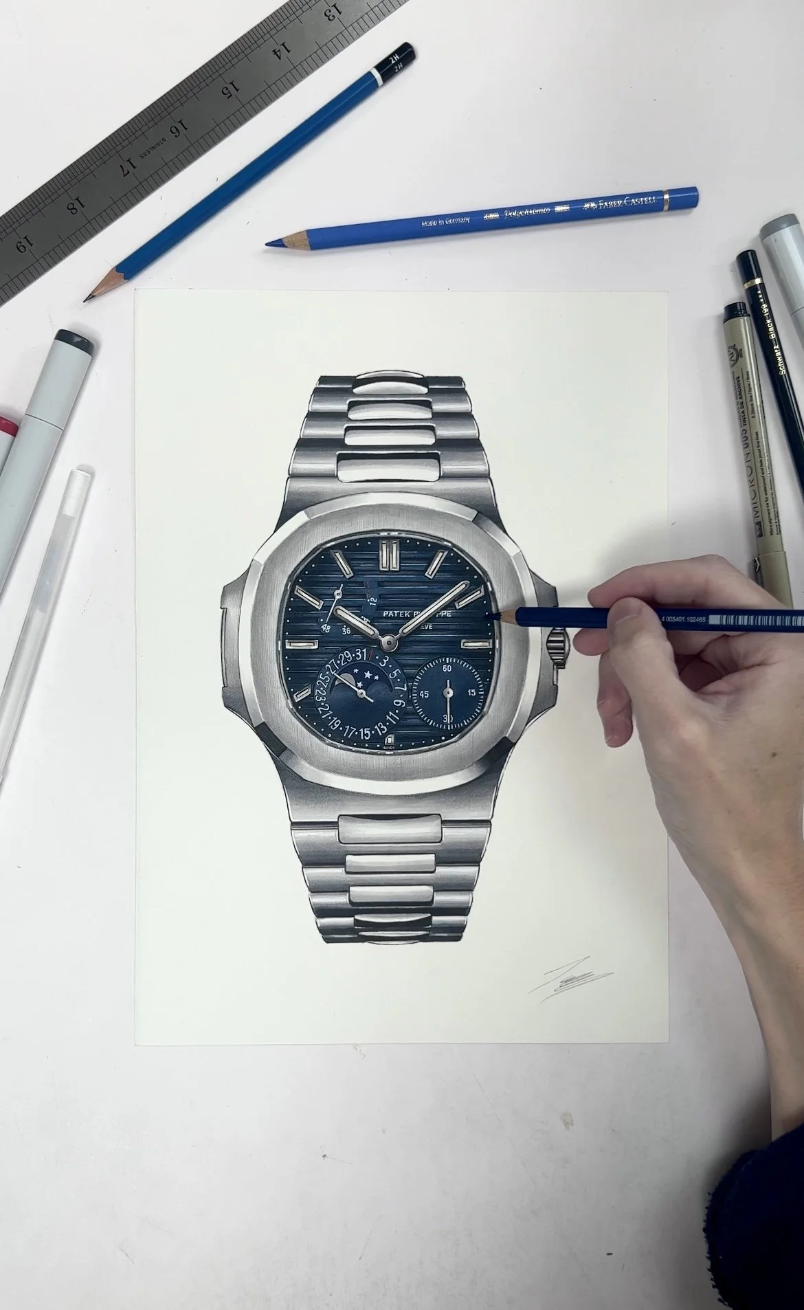 Patek Philippe 5712/1A Illustration Print