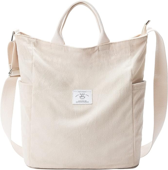 Corduroy Tote Bag