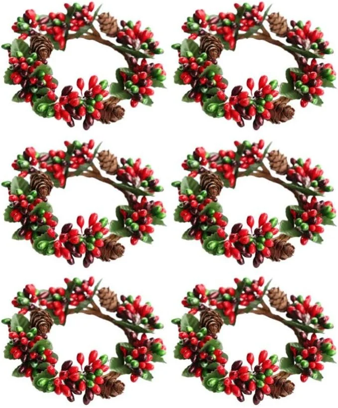 Cranberry Napkin Rings