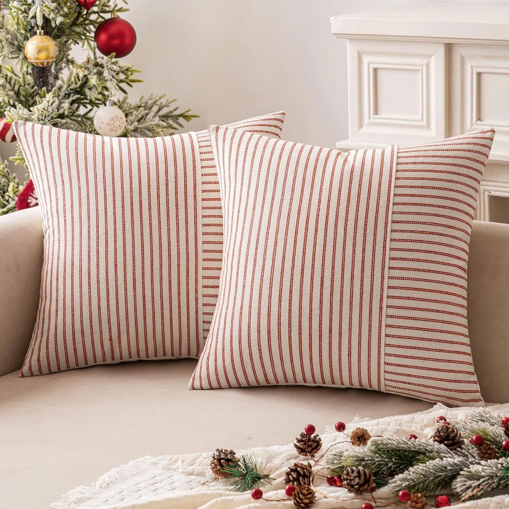 Patchwork Christmas Pillow