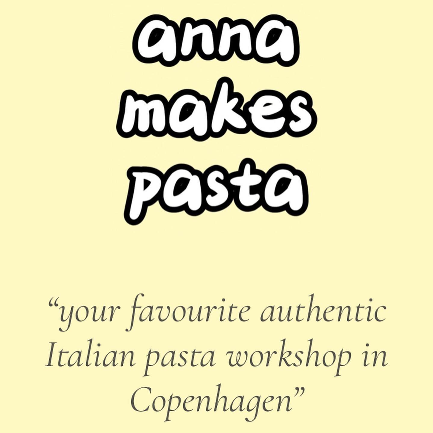 annamakespasta&rsquo;s WEBSITE is out!🚀🫶🏻🥹 we&rsquo;re so so so happy to share this great achievement with you! 🍝

#annamakespasta #website #pastalovers #italian #cookingclasses #k&oslash;benhavn #live #pasta