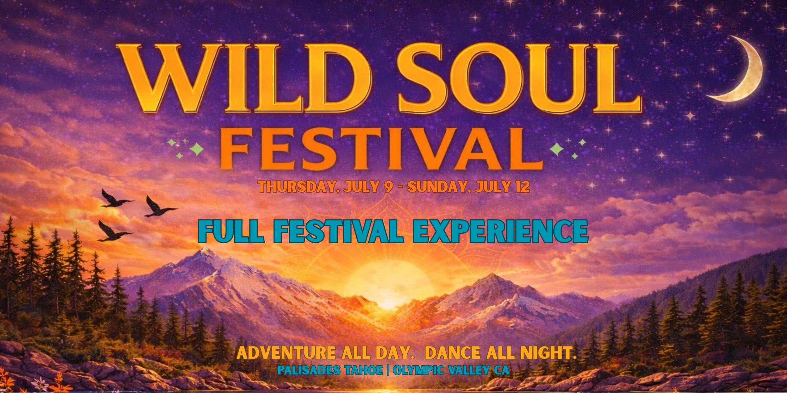 WILD SOUL FESTIVAL TICKETS FOR FULL FESTIVAL EXPERIENCE