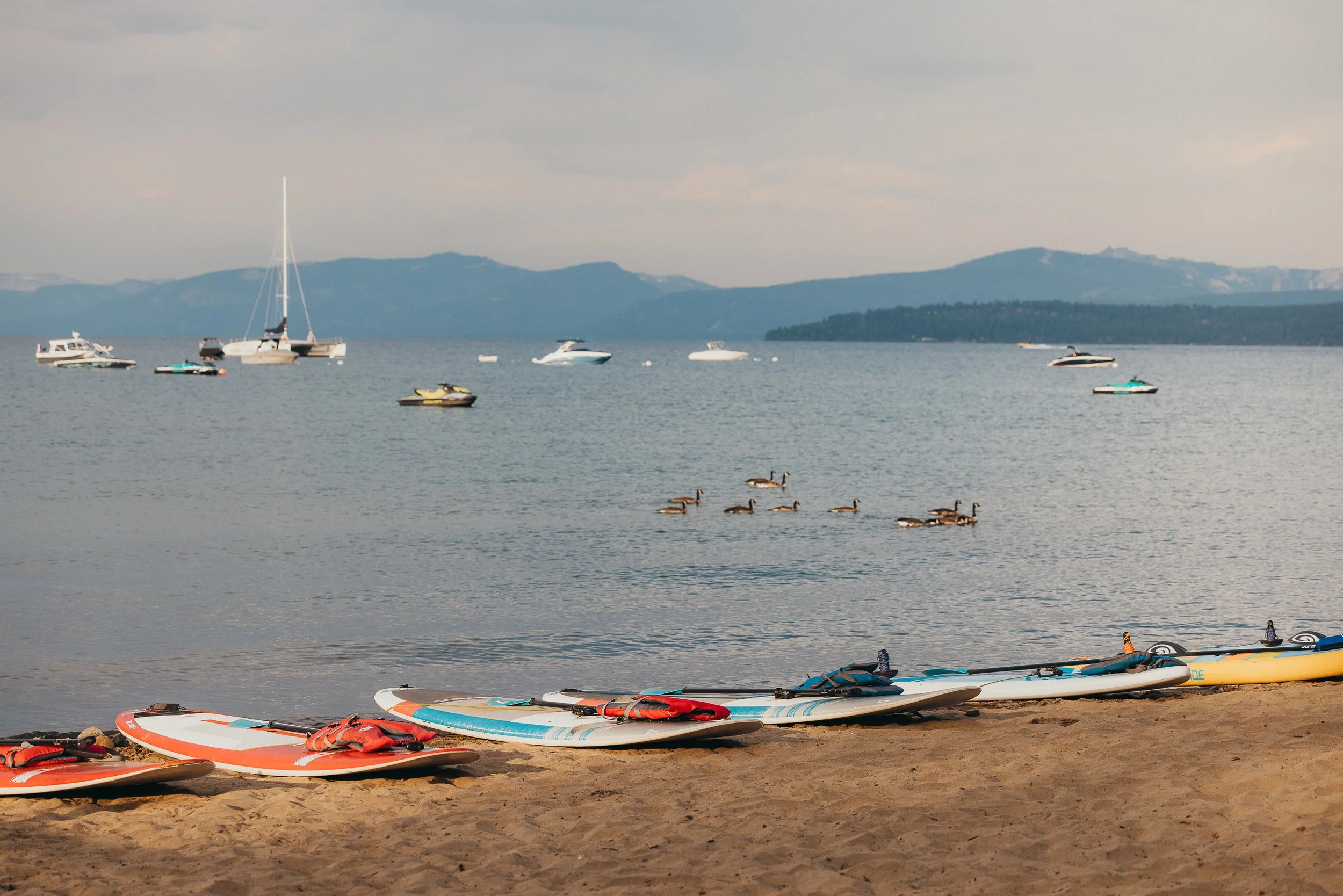 SUP on Lake Tahoe