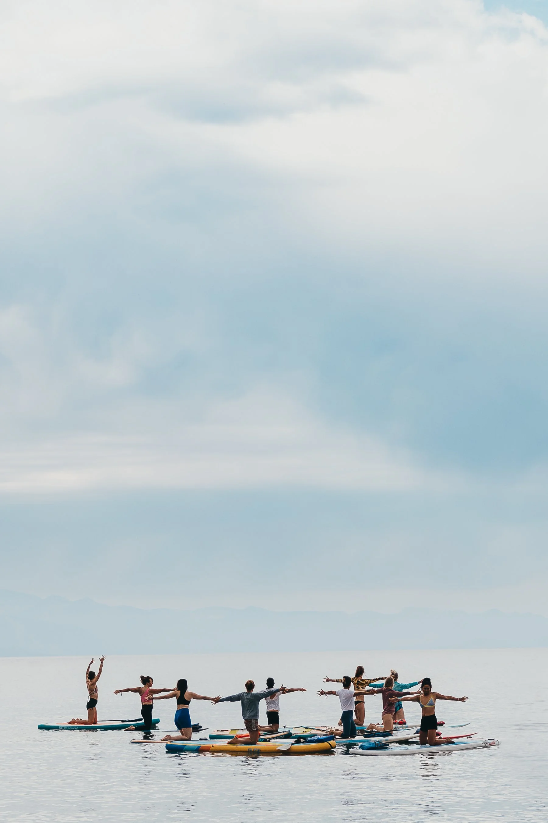 SUP Yoga on Lake Tahoe