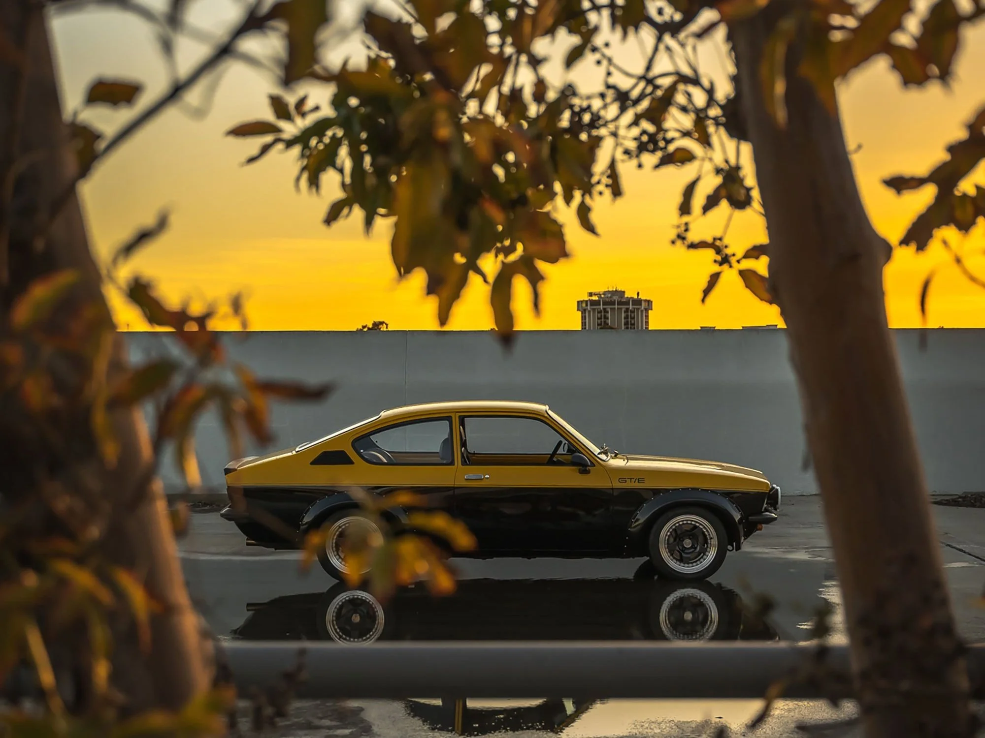 Opel Cadet GTE Vintage 1974 In Black And Yellow Fully Restored Opel Cadet GTE Vintage 1974 In Black And Yellow Fully Restored