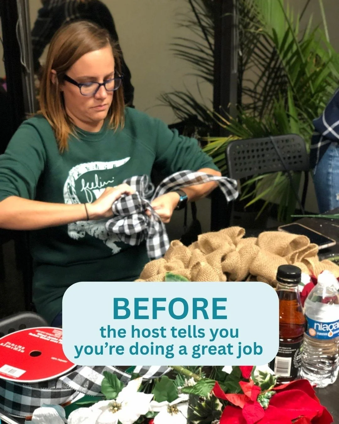 Because you deserve a hype squad! 👏

We get it, trying something new and getting creative can be... awkward 😅 but we've got you!

~~~~

Wanna hype up your team? We're booking Halloween &amp; Holiday craft parties now!

We bring the craft party to y