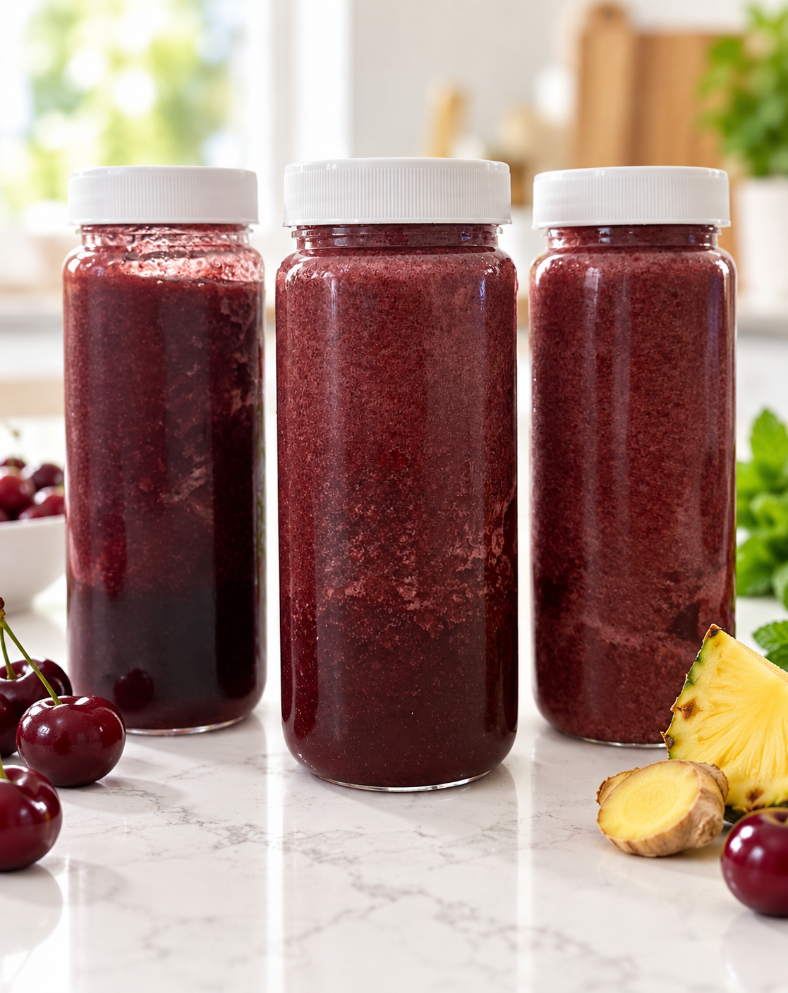Anti- Inflammatory Cherry Smoothies 4 Servings