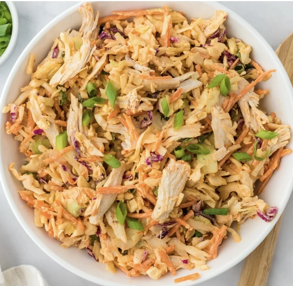 Buffalo Chicken Protein Cole Slaw GF Salad Serves 2