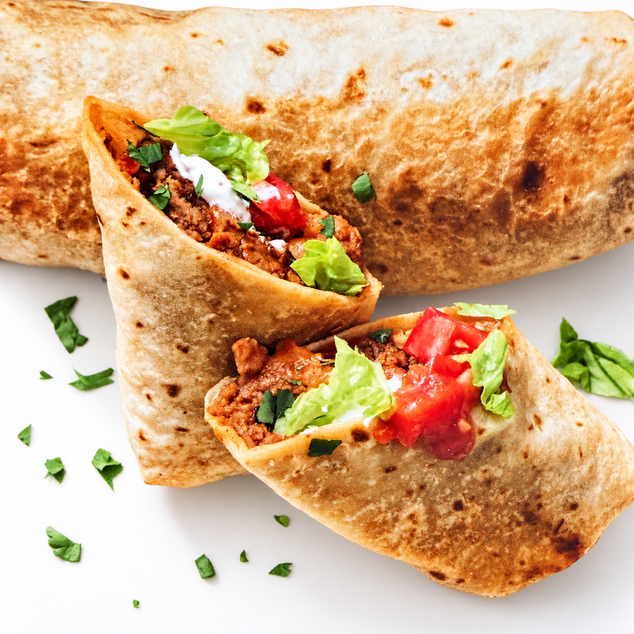 Burrito on a bright white countertop-4.png