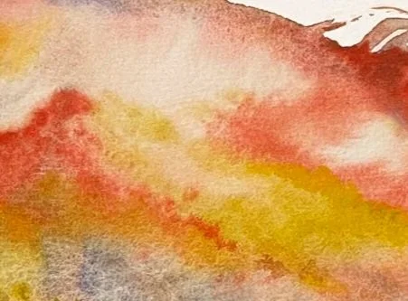 white trace on black