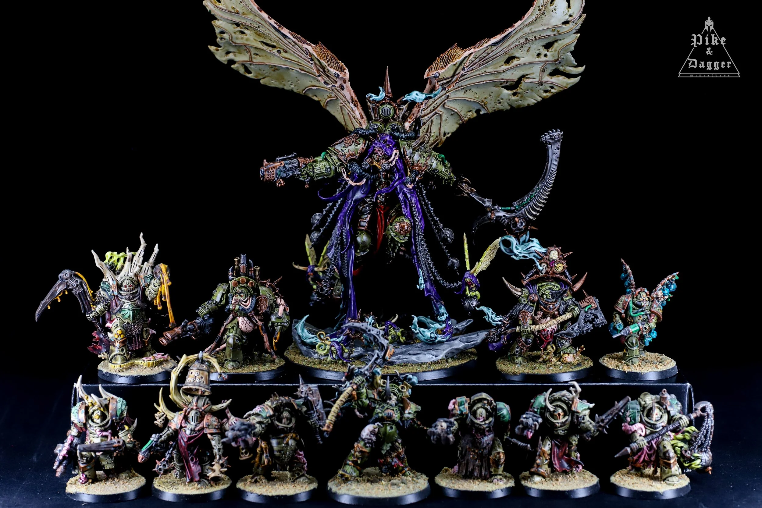 Death Guard Professionally Painted Army Builder - Warhammer 40k Miniatures COMMISSION