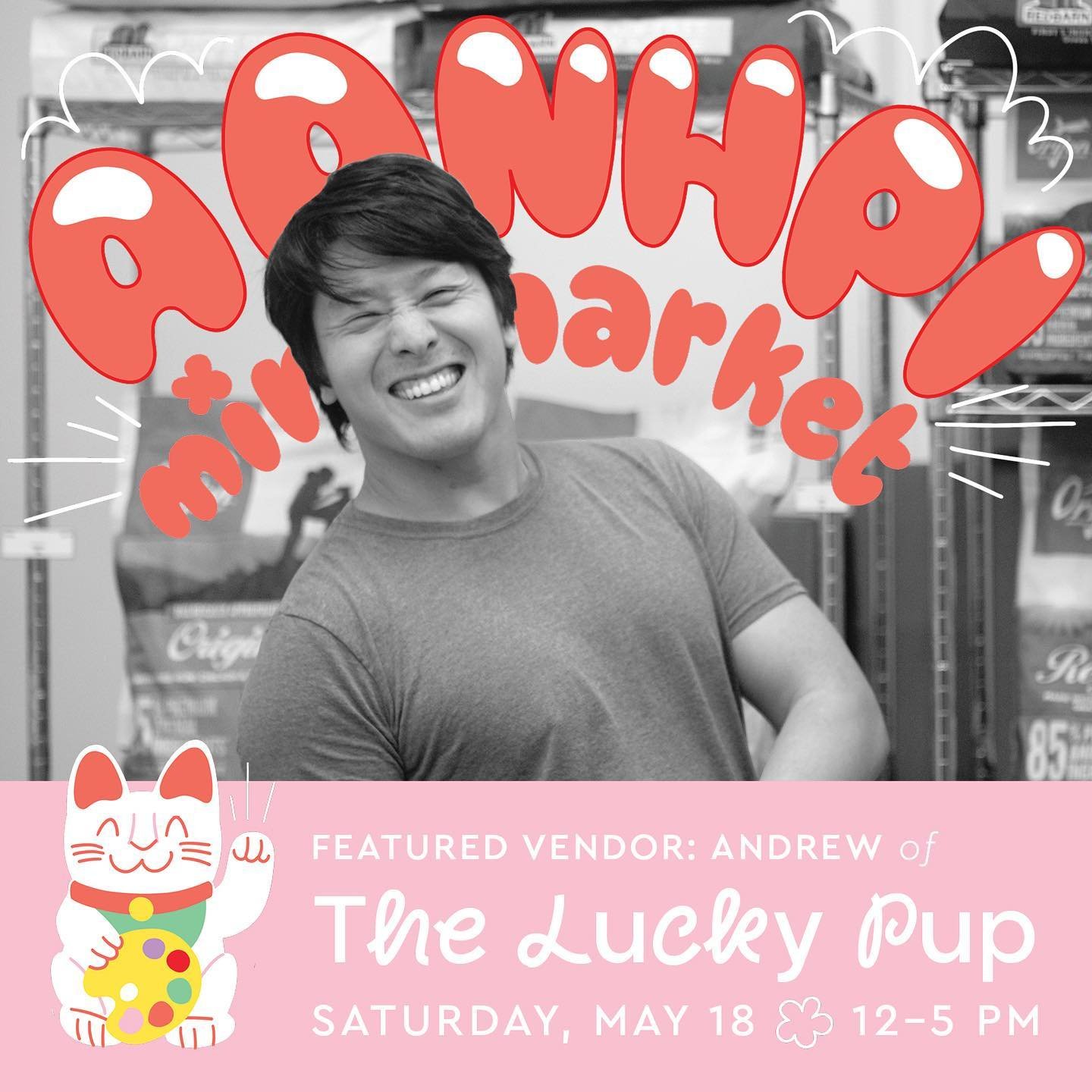 Meet another one of our featured vendors, Andrew of The Lucky Pup!

The Lucky Pup opened in September of 2022 for a few years with a desire to bring the highest quality food, chews, treats, and accessories to the Cambridge and Boston area. One of the