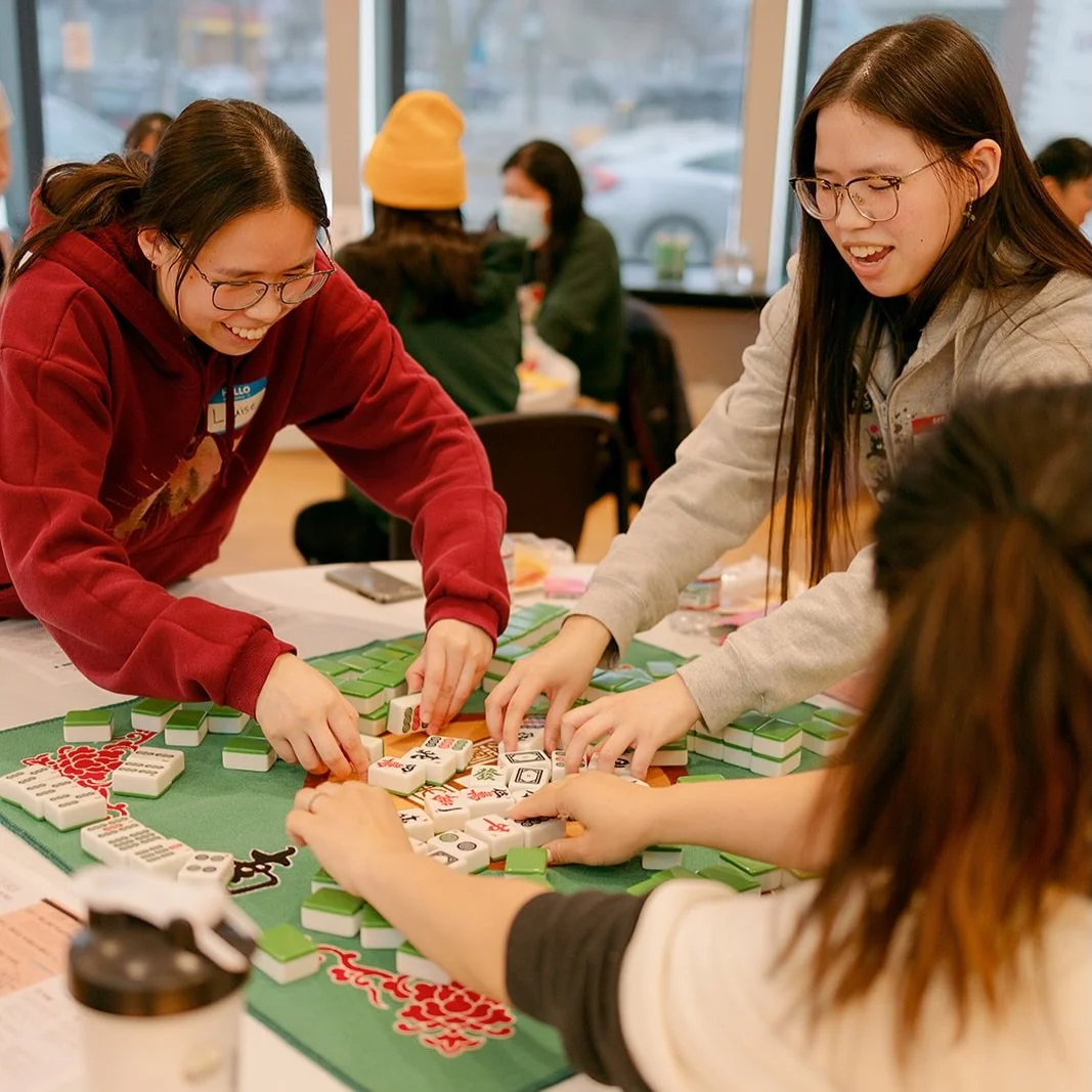 On March 15, Rob Chin encouragingly guided us through a thorough beginner&rsquo;s session of Hong Kong style Mahjong at North Shore CDC&rsquo;s community space, Espacio. We learned to identify and &ldquo;wash&rdquo; tiles, stack walls, practice table