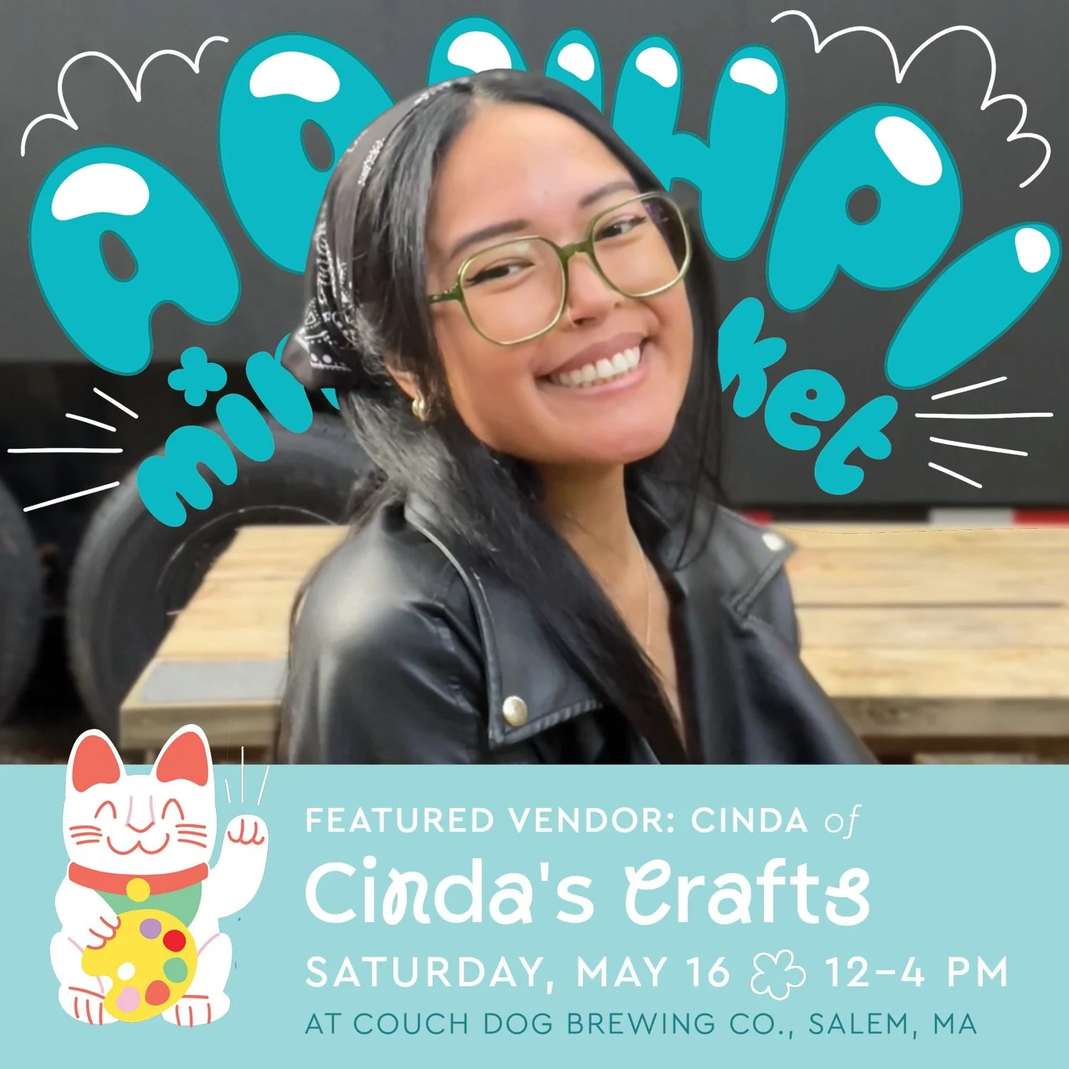 Cinda and @couchdogbrewing were both OG collaborators for our first-ever Lucky Knot Arts workshop just two years ago in April 2024. It&rsquo;s a treat to return full circle and host @cindascrafts again for some expert instruction!

Cinda is a multifa