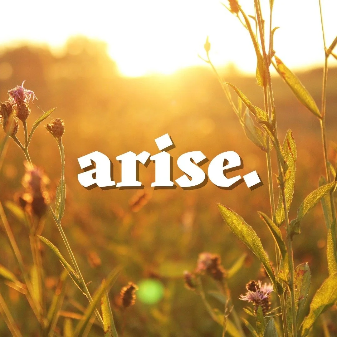 &quot;Arise, shine, for your light has come...&quot; We're excited to offer a new opportunity for prayer and stillness starting this morning at 9 AM! 

arise. is a new digital ministry offering of morning prayer and reflection, officiated by our Digi