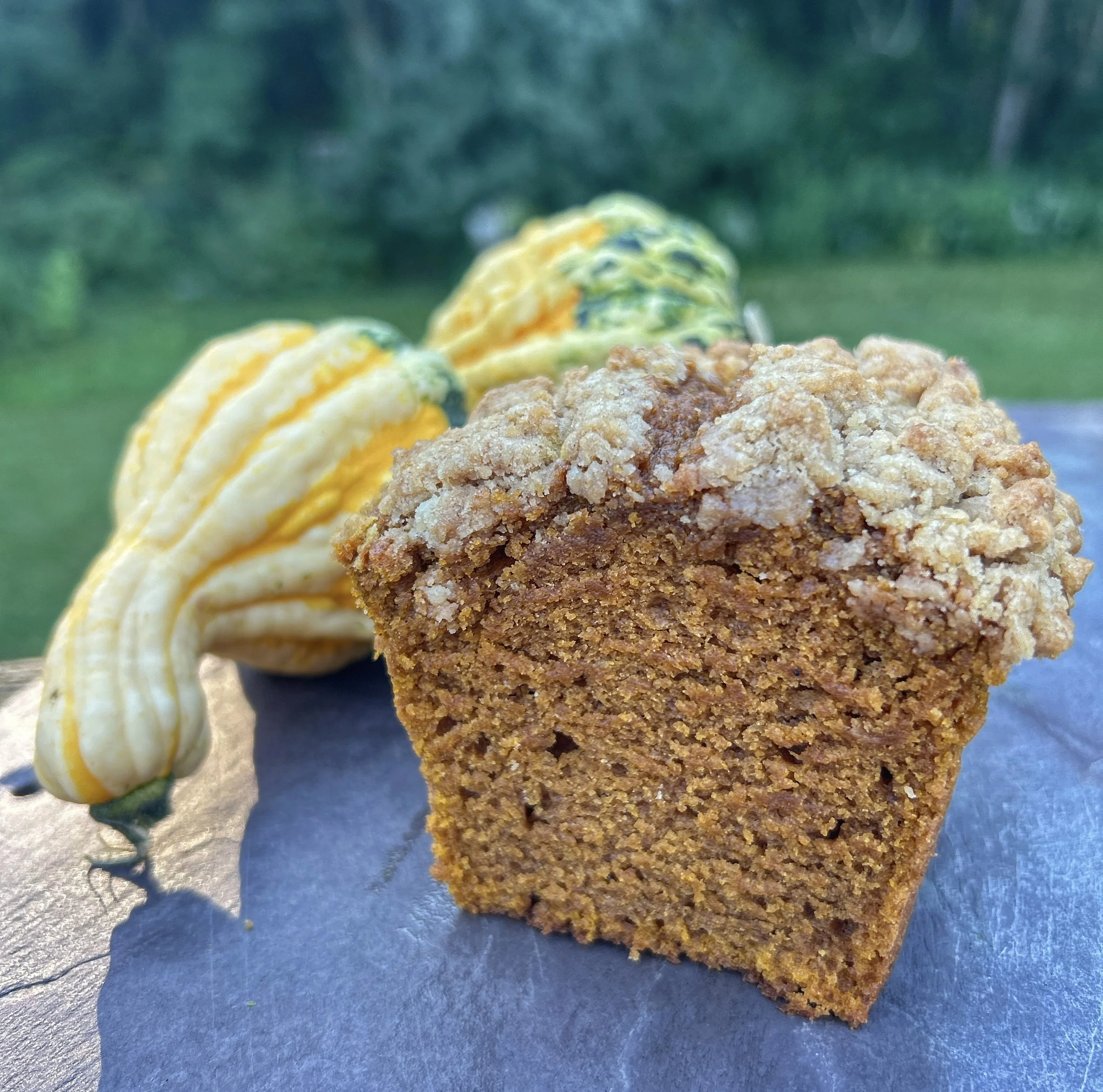 Pumpkin Streusel Bread