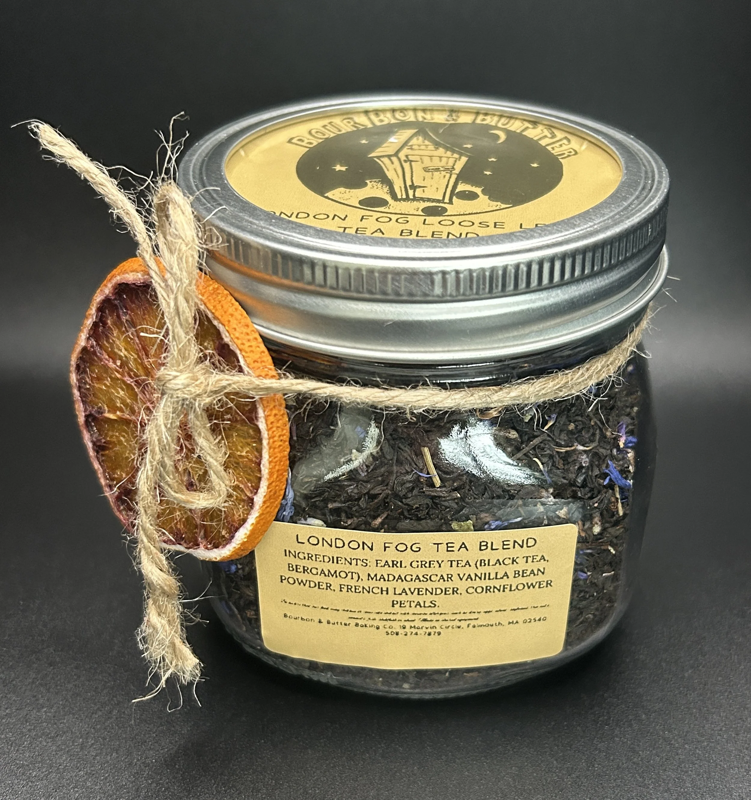 London Fog Loose Leaf Tea Jar
