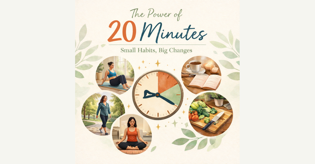 The Power of 20 Minutes: How Small Moments Changed My Health