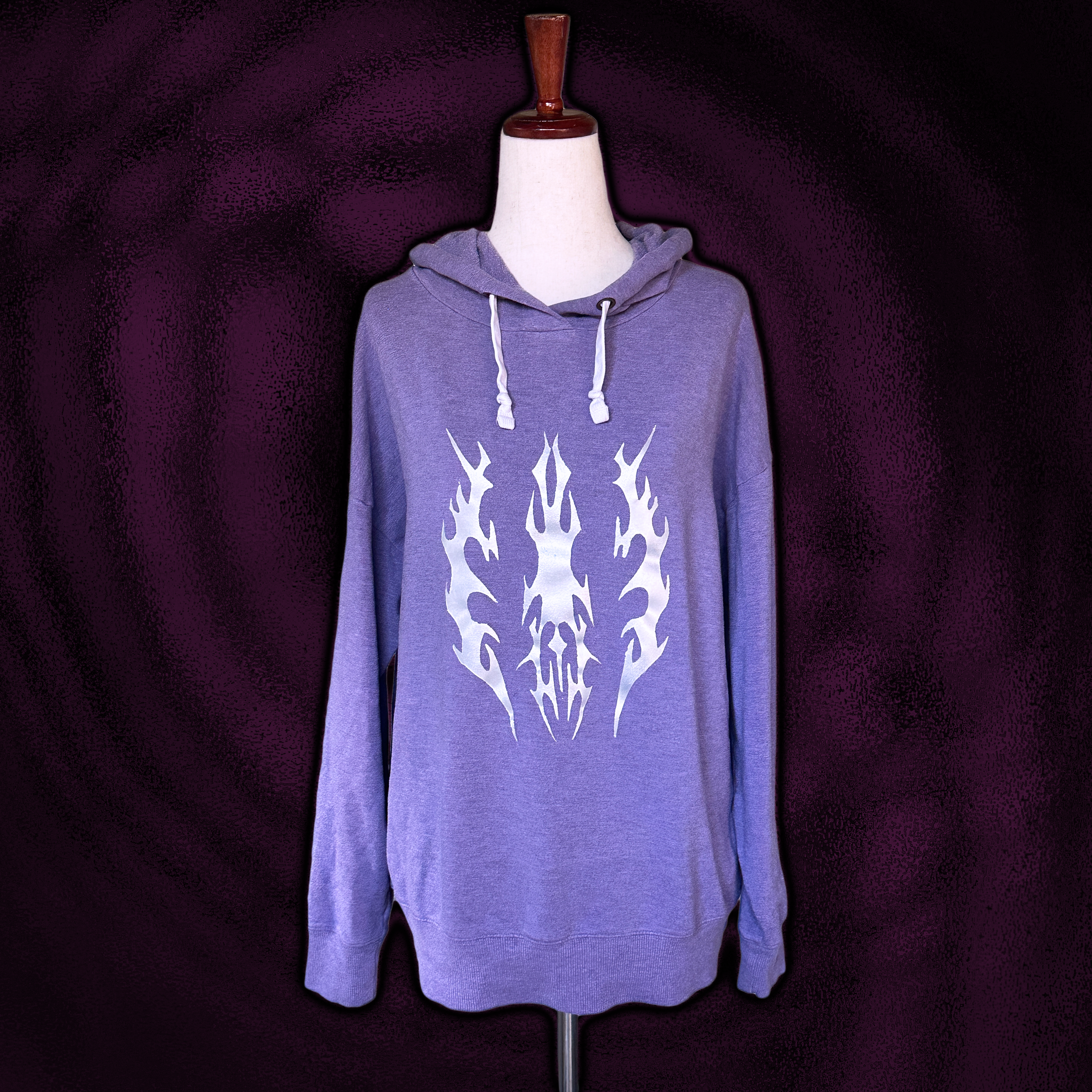 "CyberWitch" Purple Hoodie