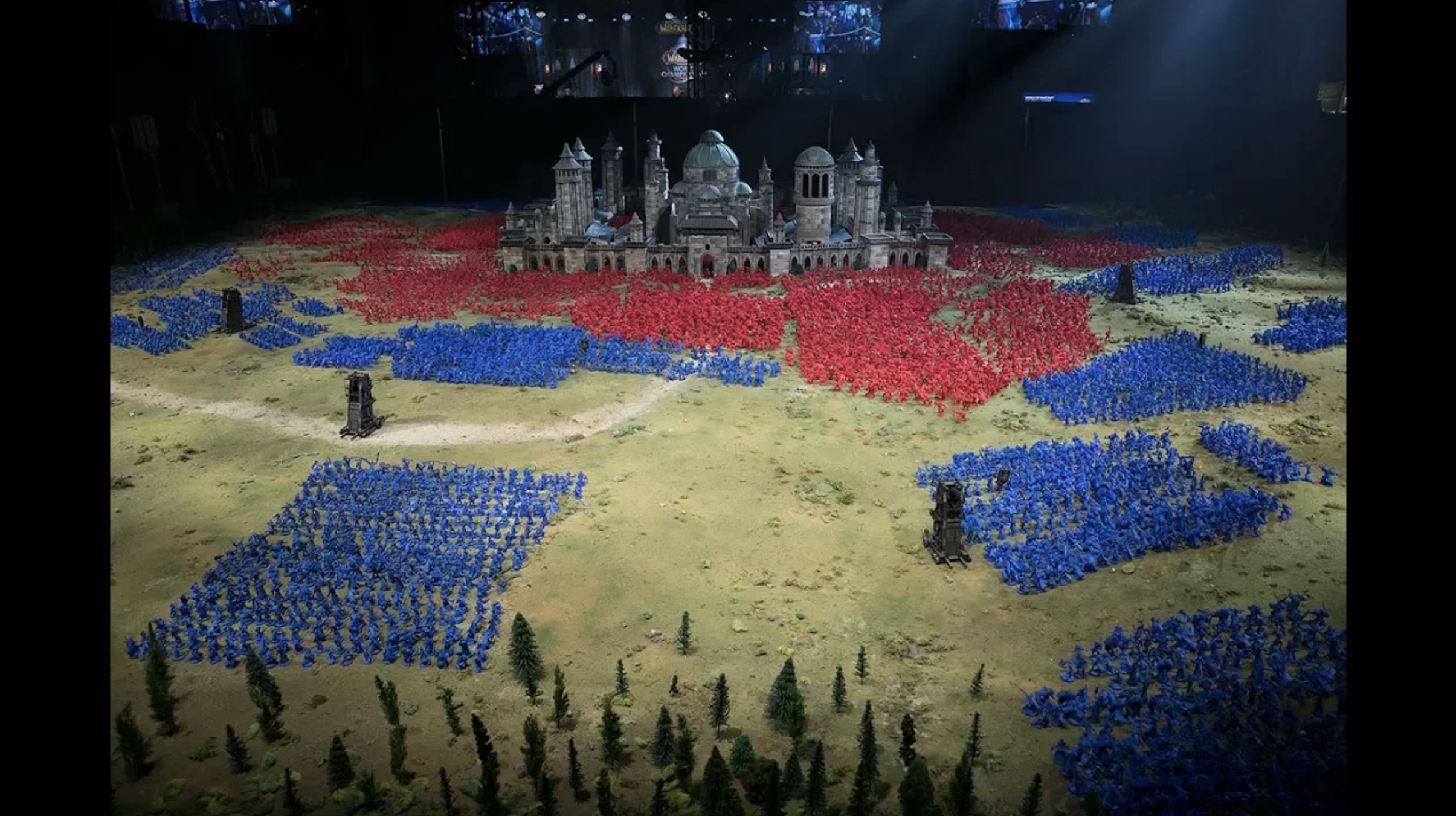 Brand/Experiential Event: Blizzard WoW "Battle for Lordaeron" 3D Diorama at Blizzcon 2017