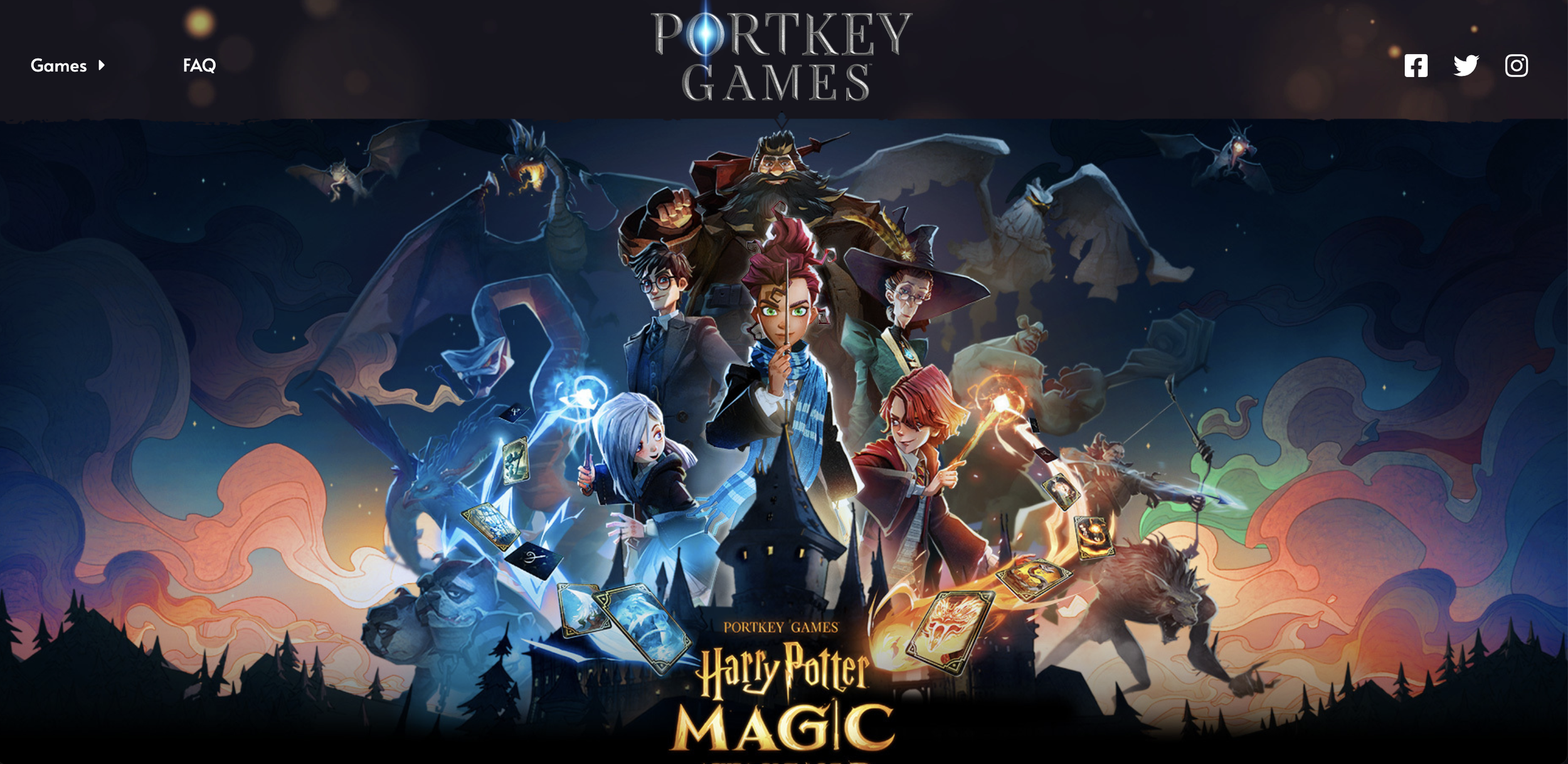 Website: WB Portkey Games