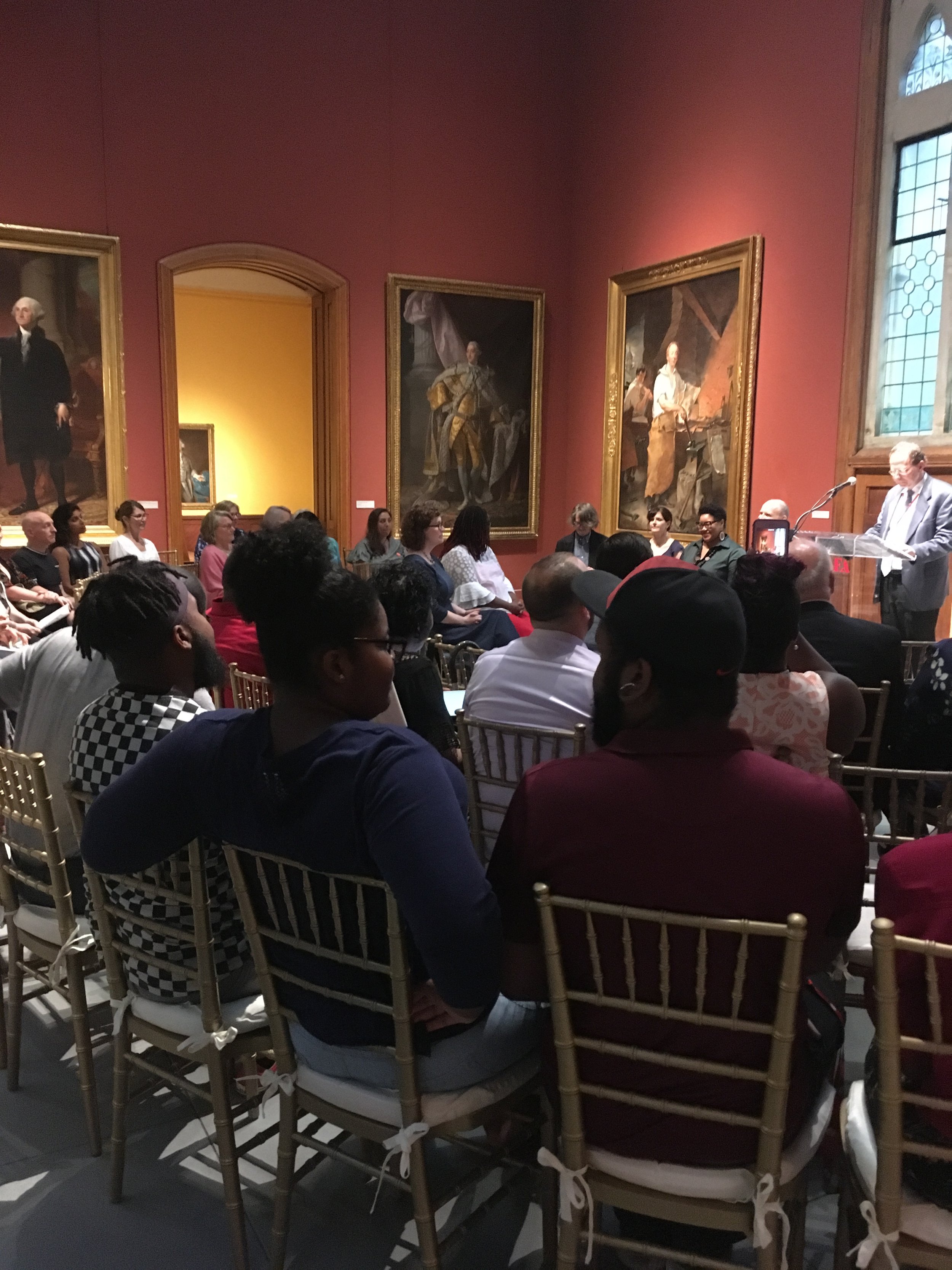 Graduation at PAFA - coordinated as Director of Student Services