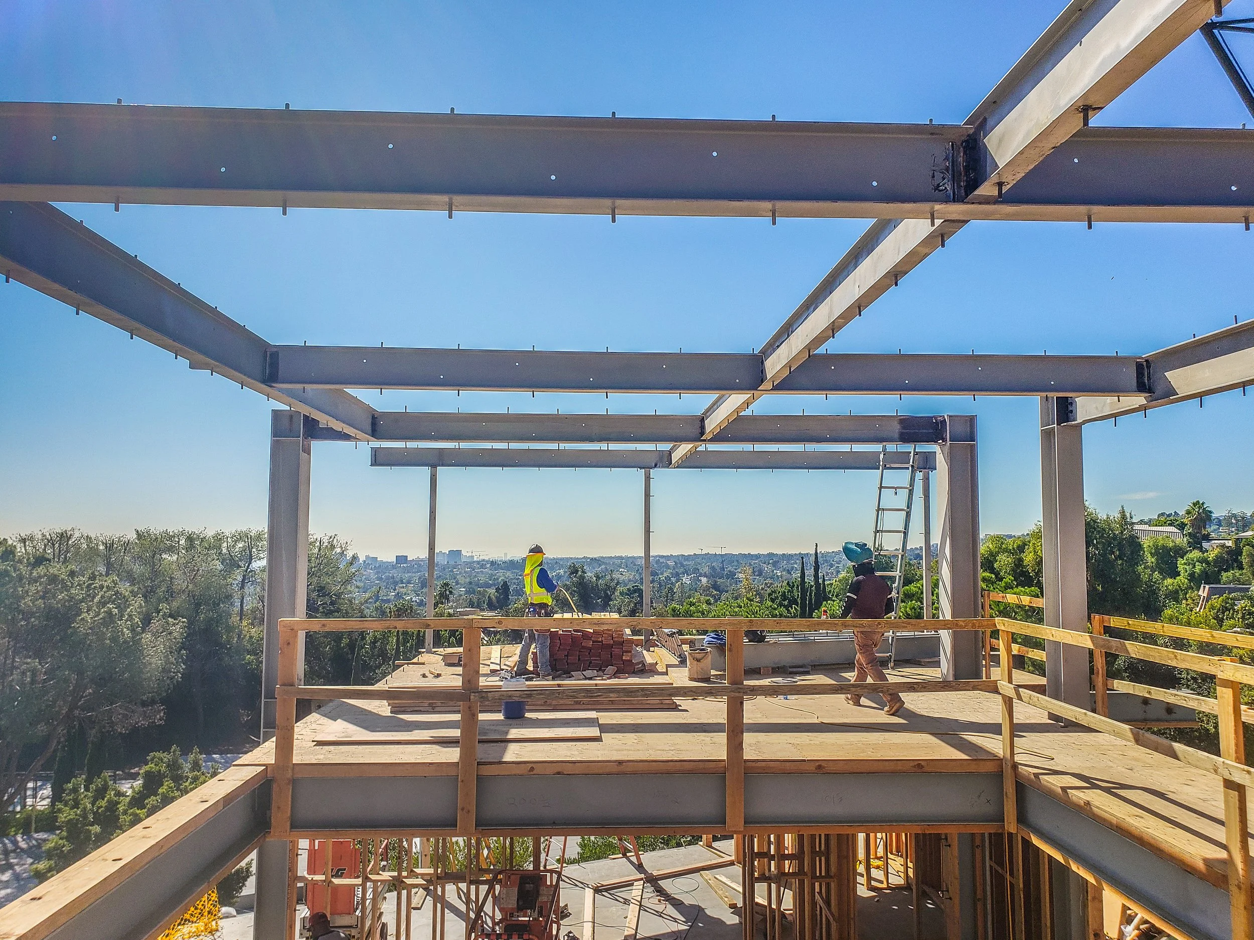 Laurel Structure — SARK Inc. │Strutural Steel Fabrication│Installation
