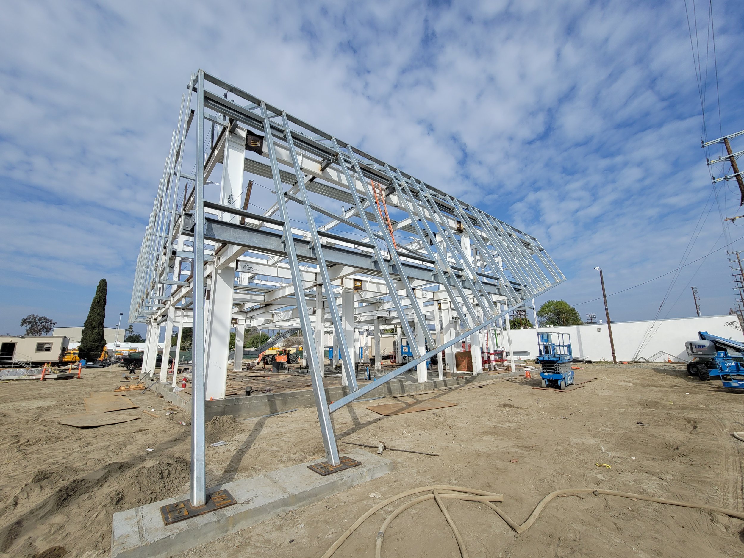 Sewer Maintenance Yard — SARK Inc. │Strutural Steel Fabrication ...