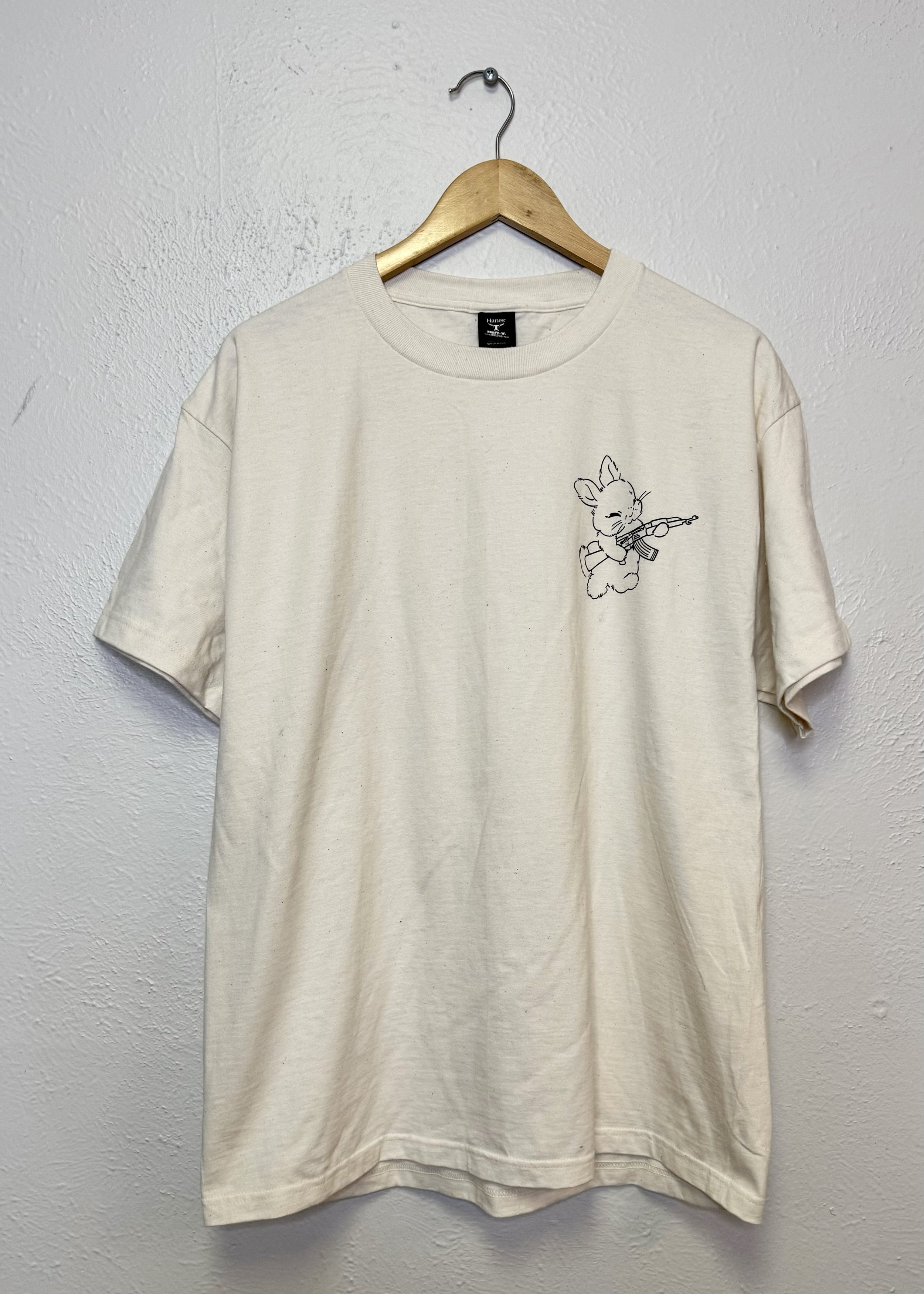 Cream Pocket Tee